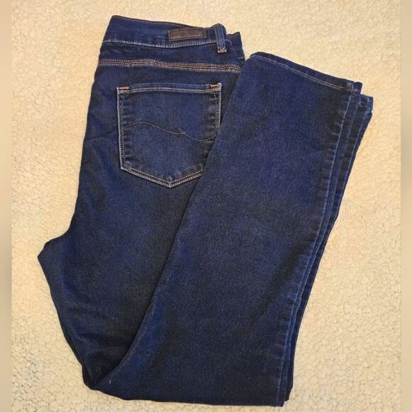 EUC, Womens LEE jeans. Dark wash, size 12. - Picture 1 of 6